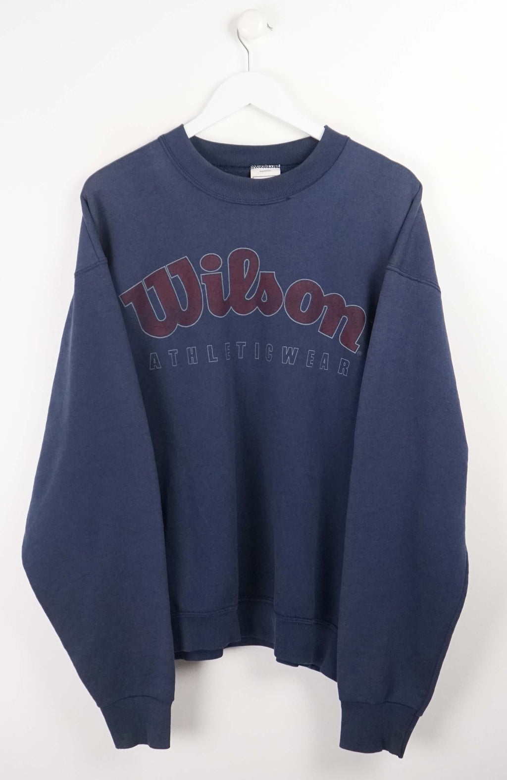 Chicago Cubs: 1990's Stitched Script Spellout Starter Hoodie (L/XL