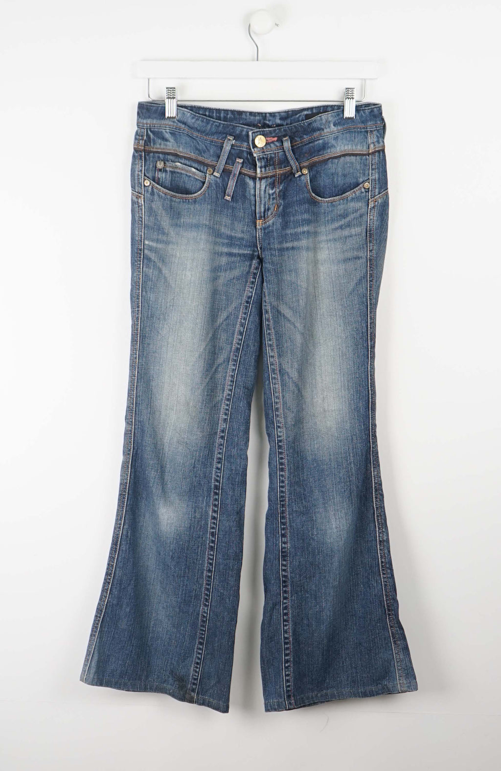 VINTAGE Y2K DENIM PANTS (SIZE 12)