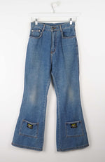 VINTAGE Y2K DENIM PANTS (SIZE 8)