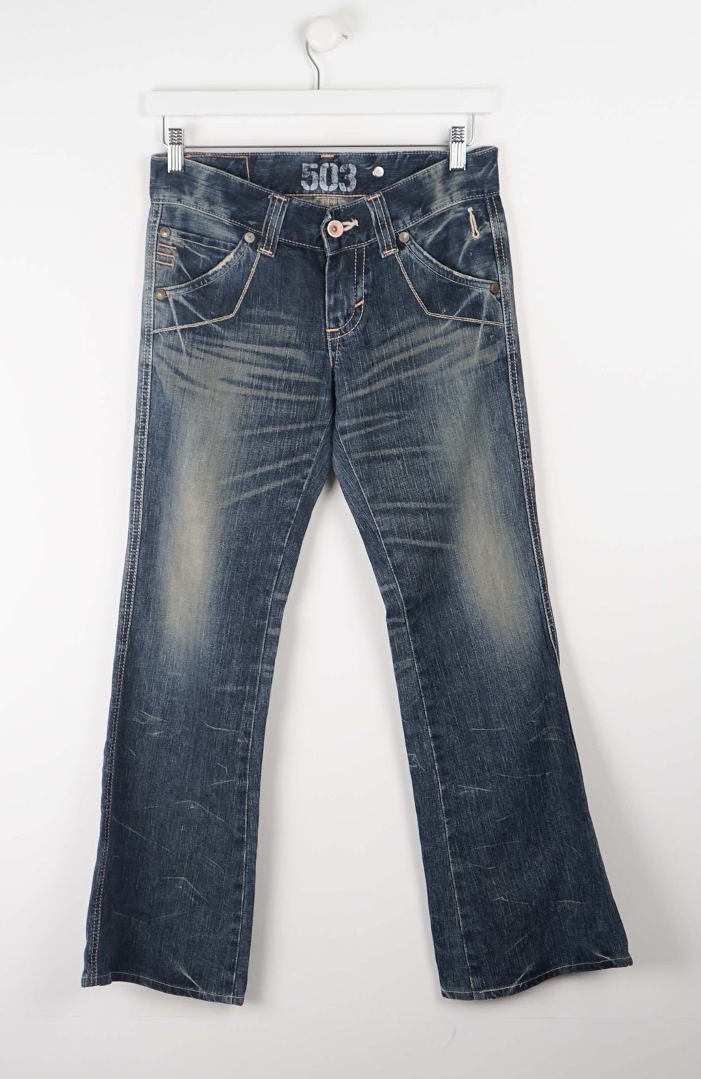 VINTAGE Y2K DENIM PANTS (SIZE 12)