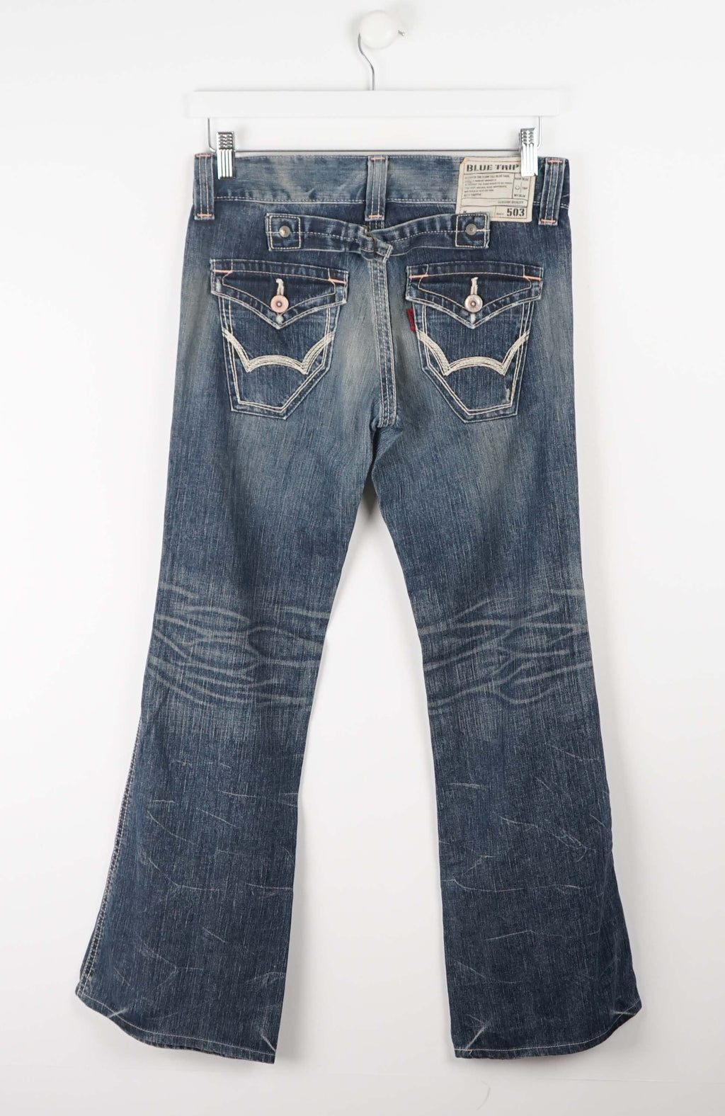 VINTAGE Y2K DENIM PANTS (SIZE 12)