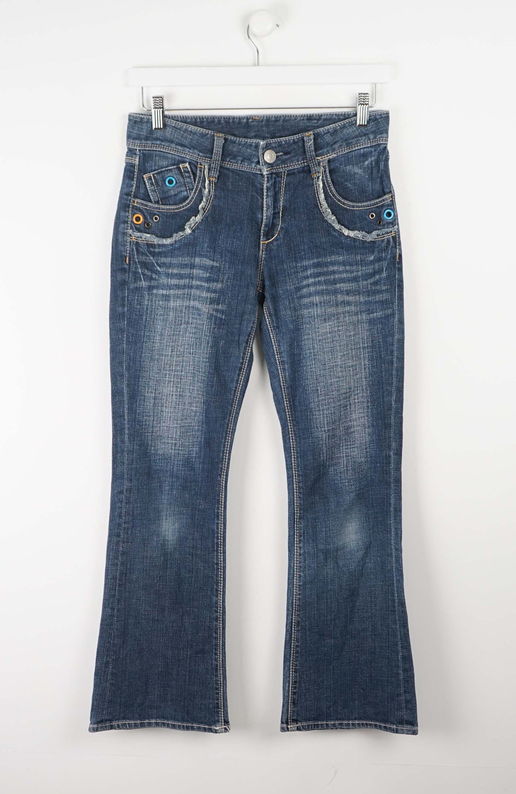 VINTAGE Y2K DENIM PANTS (SIZE 10)