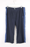 VINTAGE ADIDAS 3/4 LENGTH TRACK PANTS W36