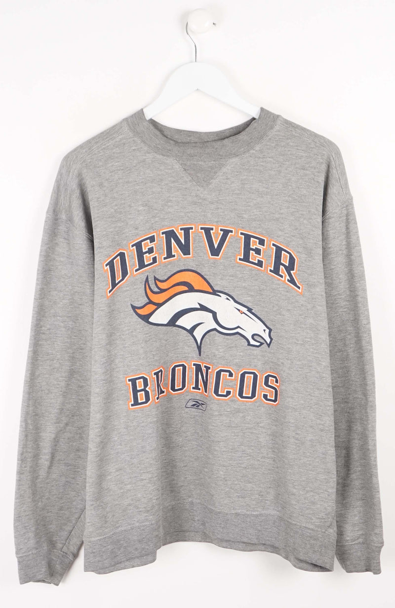 VINTAGE REEBOK DENVER BRONCOS SWEATER (L) 