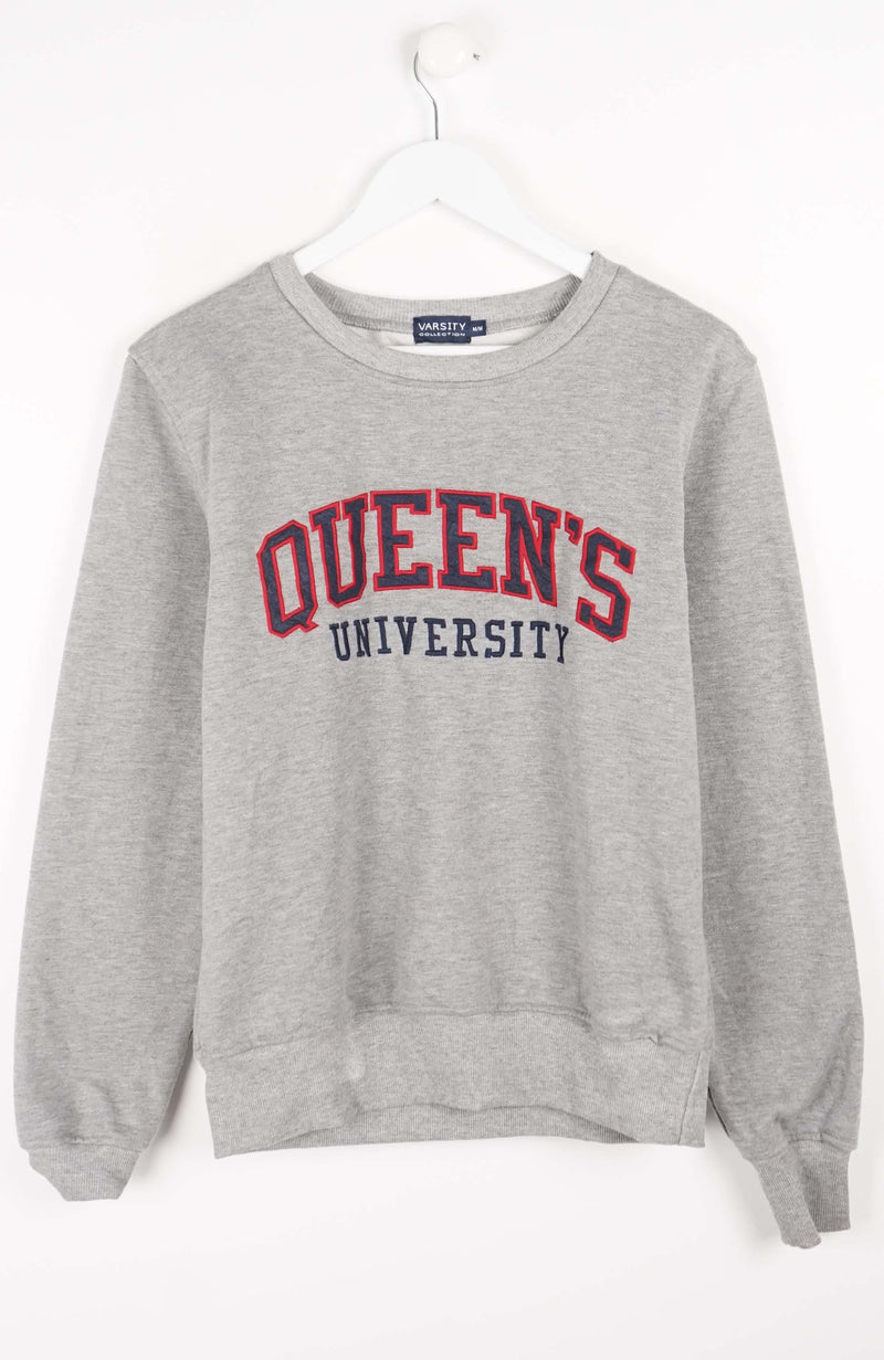 VINTAGE QUEENS UNIVERSITY SWEATER (XS)