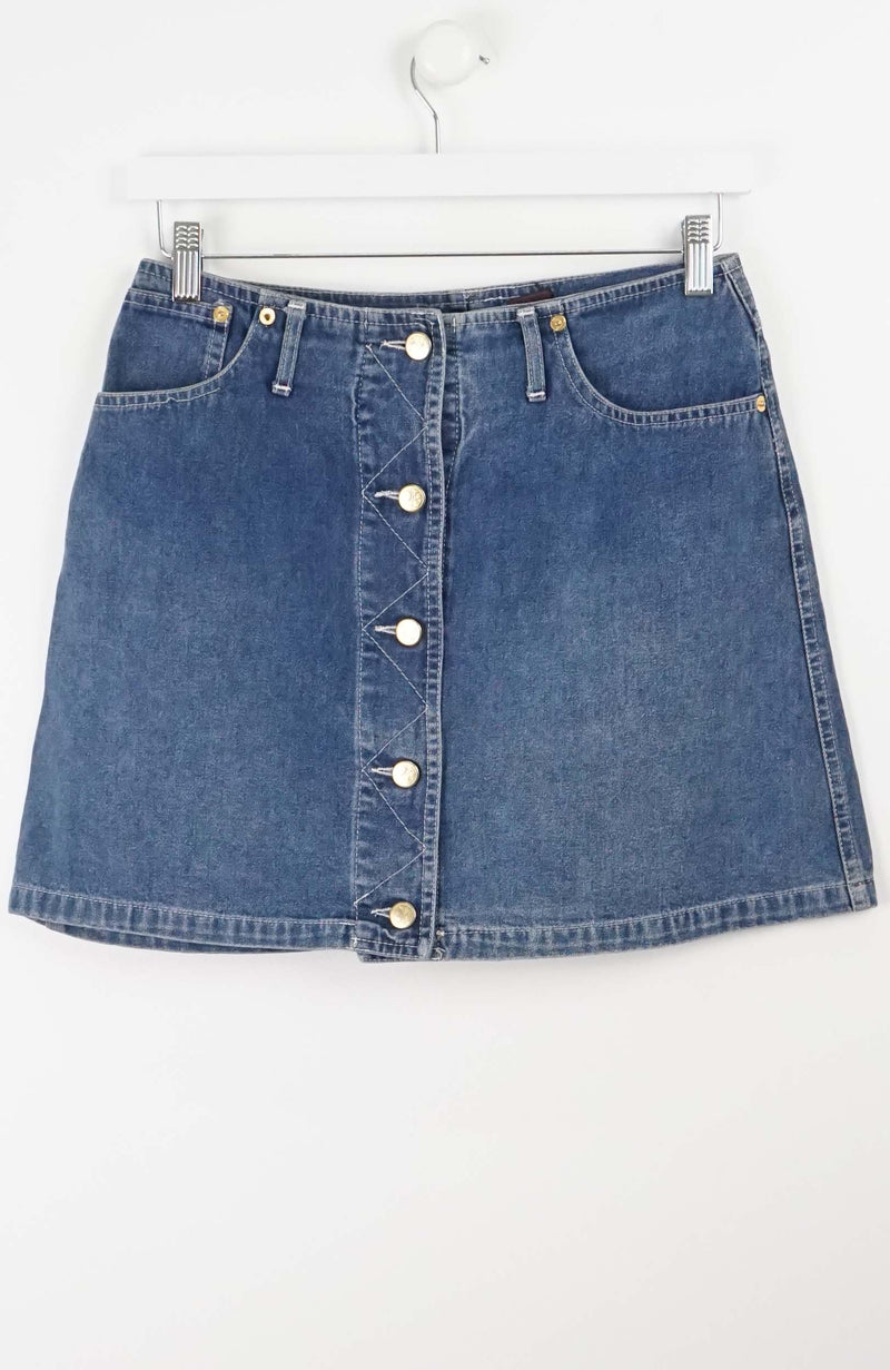  VINTAGE Y2K DENIM SKIRT W30