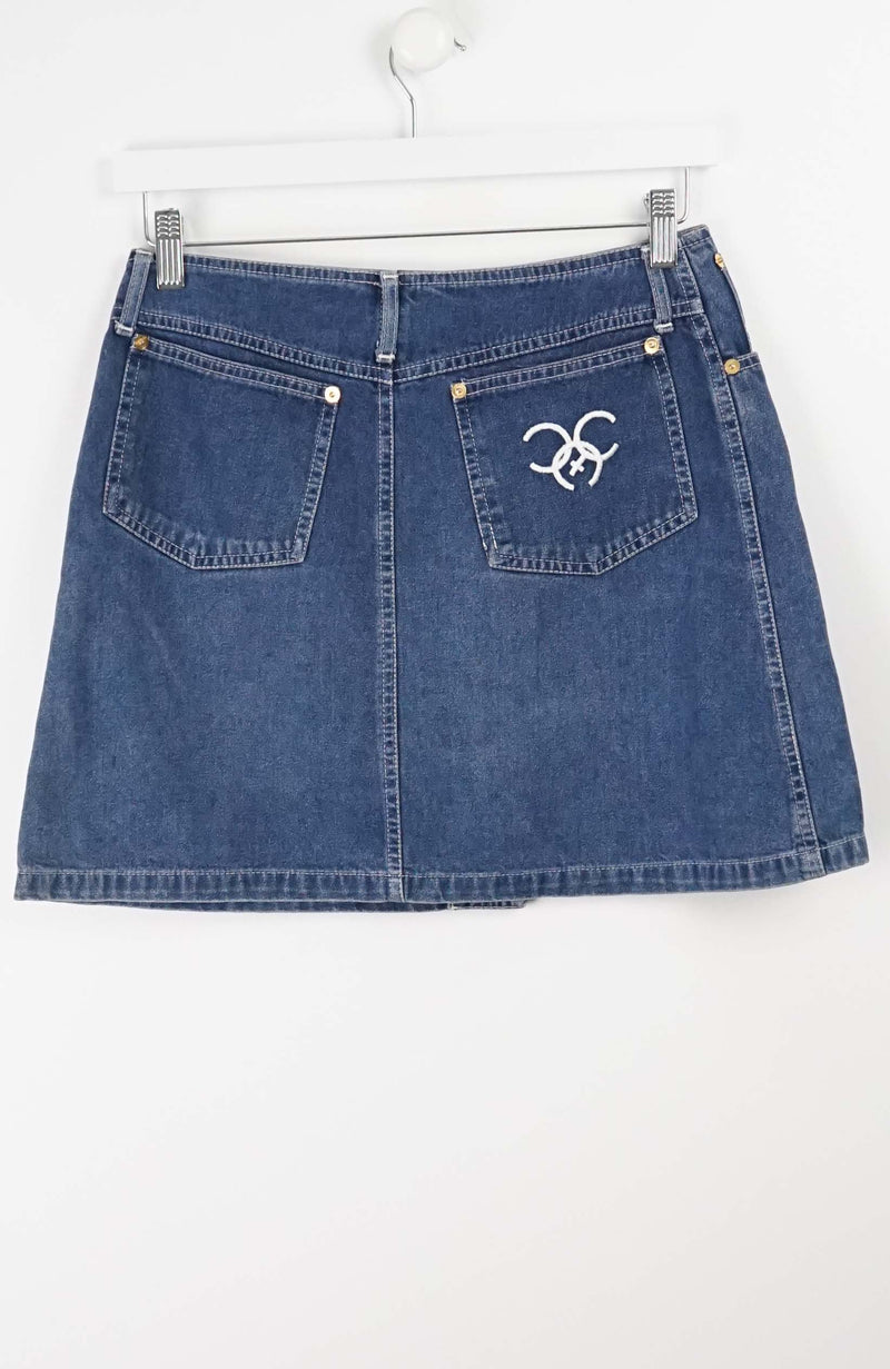  VINTAGE Y2K DENIM SKIRT W30