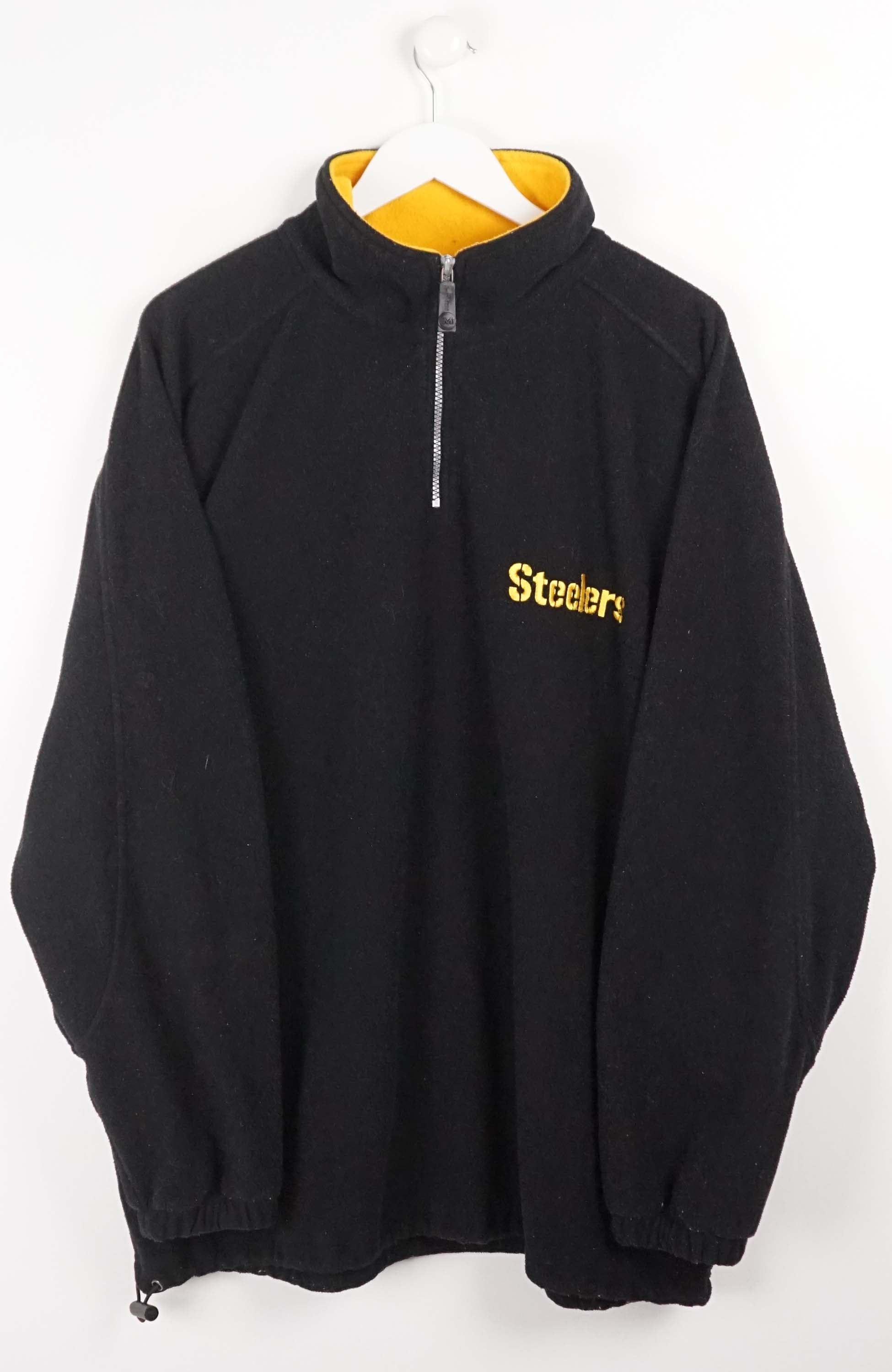 steelers 1 4 zip pullover