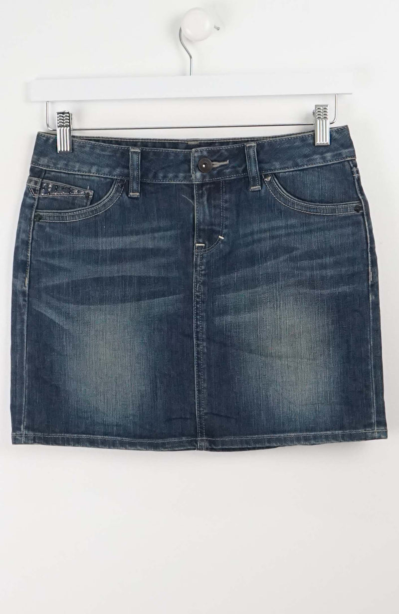  VINTAGE Y2K DENIM SKIRT W29