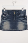 VINTAGE Y2K DENIM SKIRT (SIZE 14) 