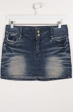 VINTAGE Y2K DENIM SKIRT (SIZE 14) 