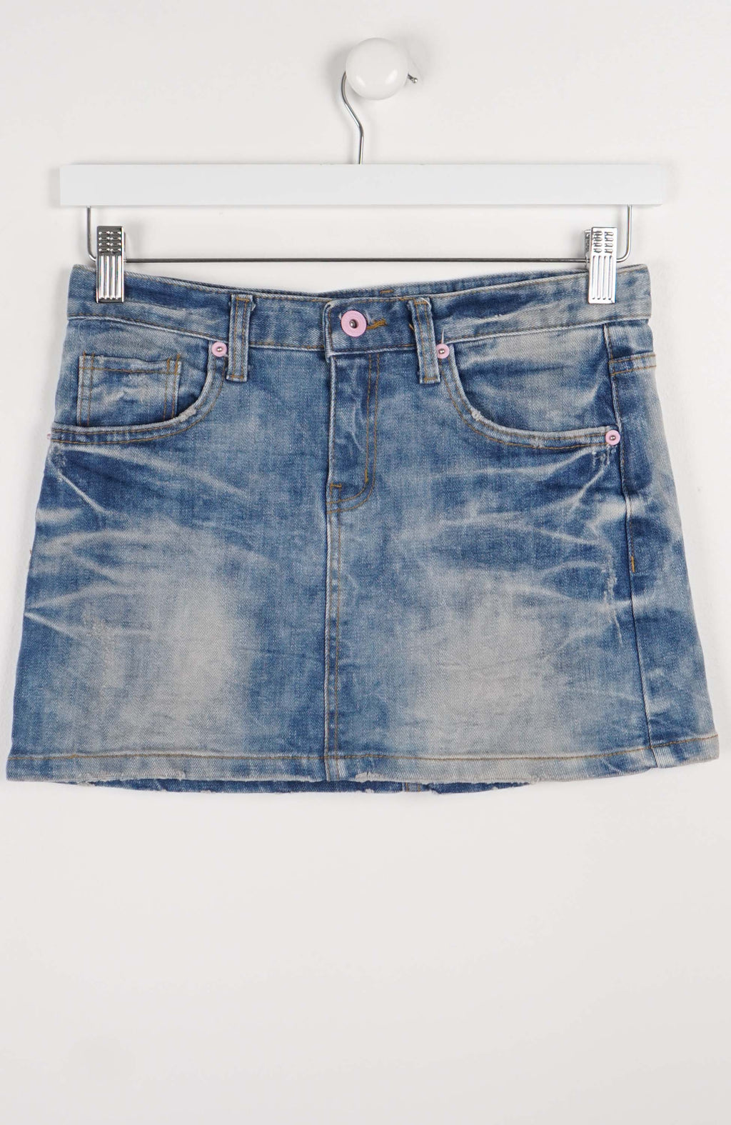 VINTAGE Y2K DENIM SKIRT (SIZE 10)