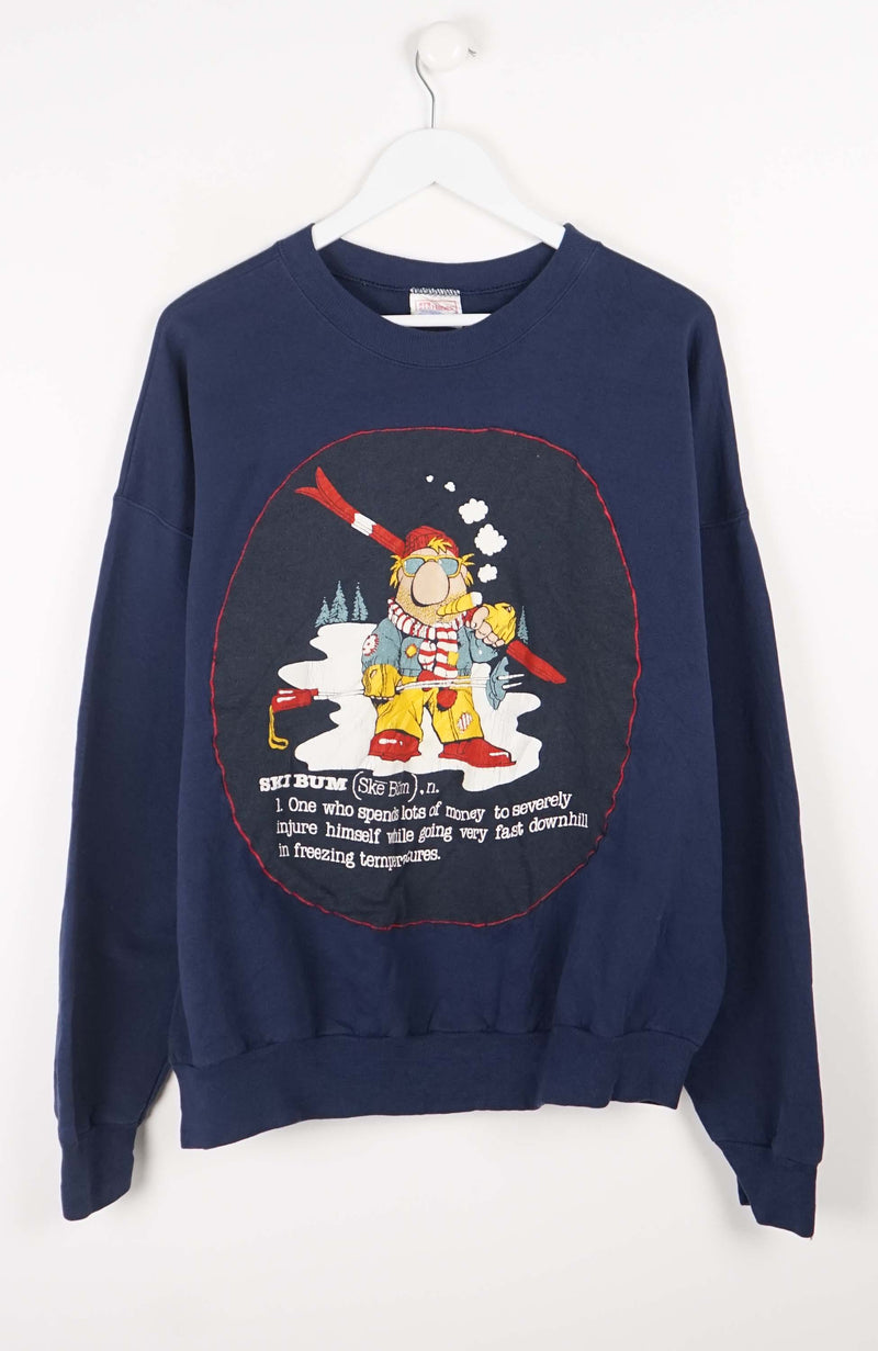 VINTAGE SKI BUM SWEATER (L)