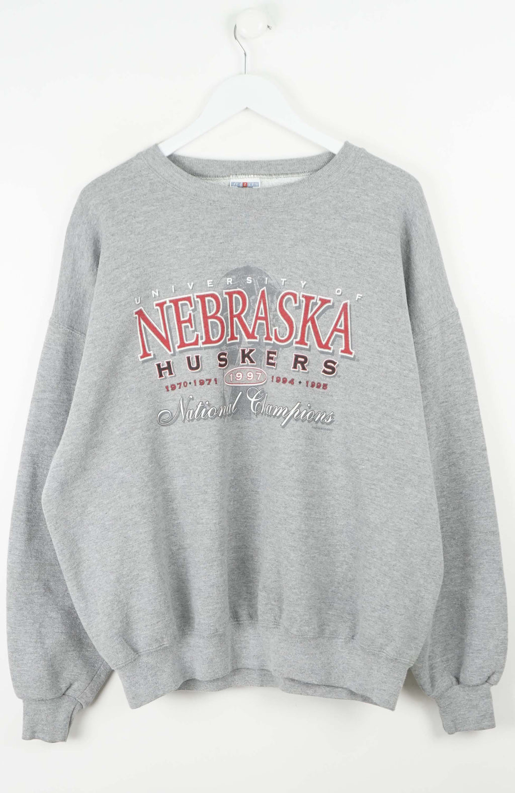 VINTAGE NEBRASKA UNIVERSITY SWEATER (L) 