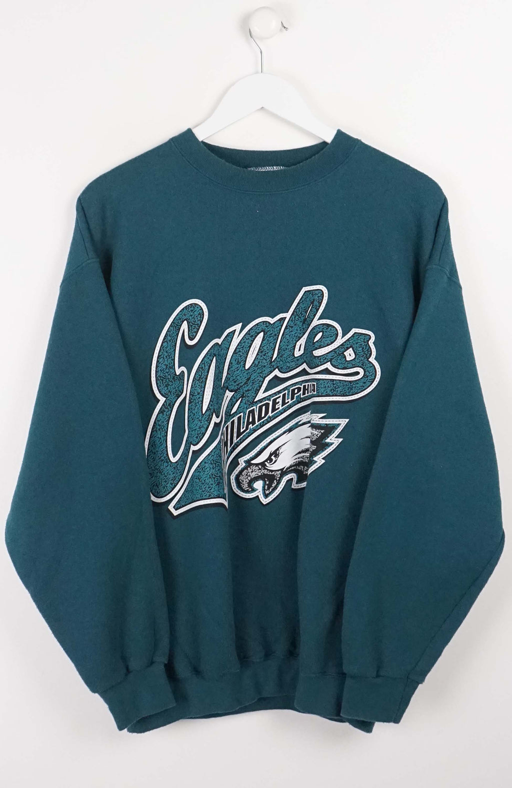 Philadelphia Eagles Vintage V Neck Sweater Size Large 