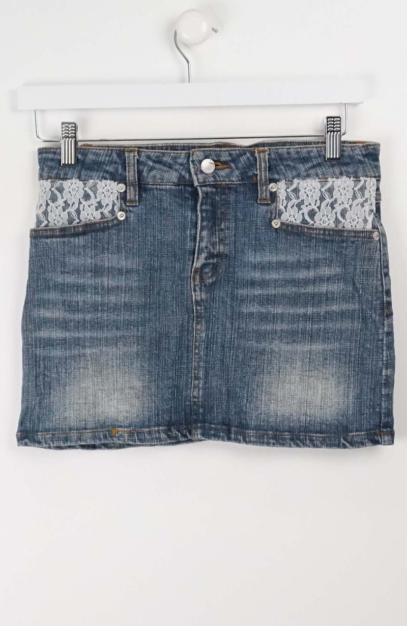 VINTAGE Y2K DENIM SKIRT W29