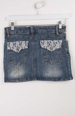 VINTAGE Y2K DENIM SKIRT W29