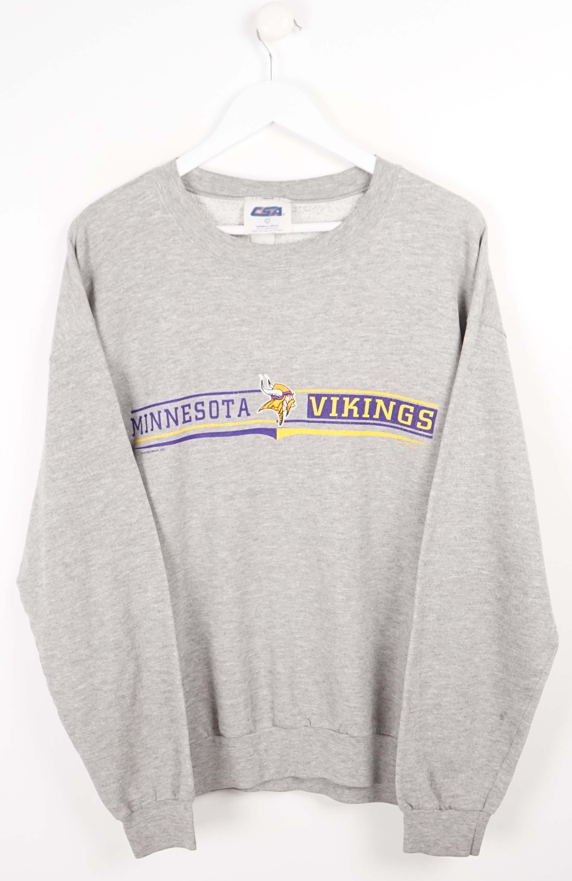 VINTAGE MINNESOTA VIKINGS SWEATER (L)